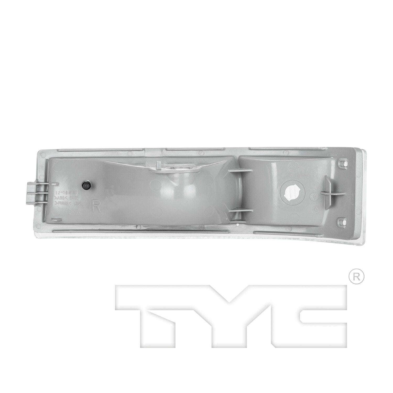 Back View of Front Right Turn Signal / Parking / Side Marker Light TYC 12-1689-01