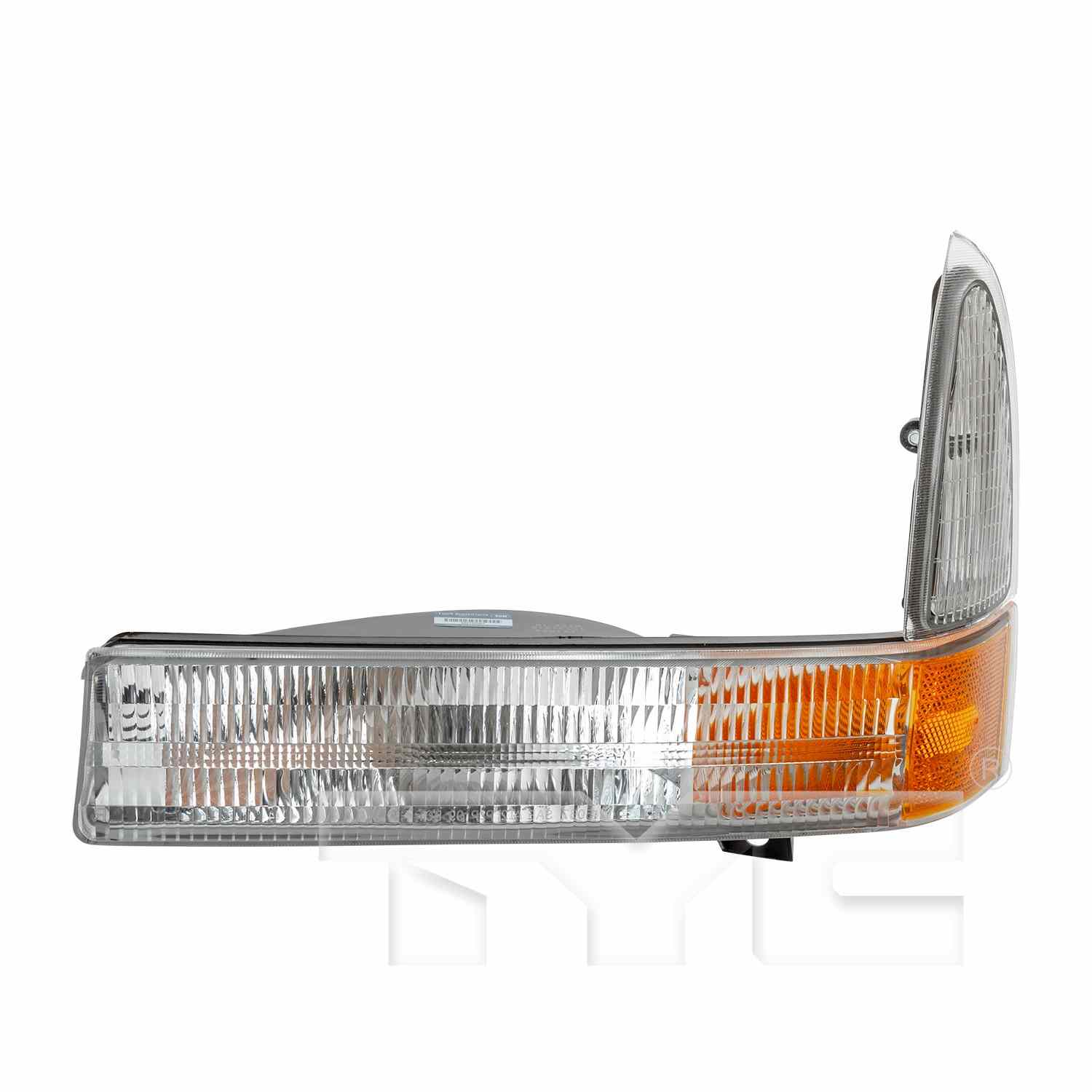 Front View of Front Left Turn Signal / Parking Light TYC 12-5068-91