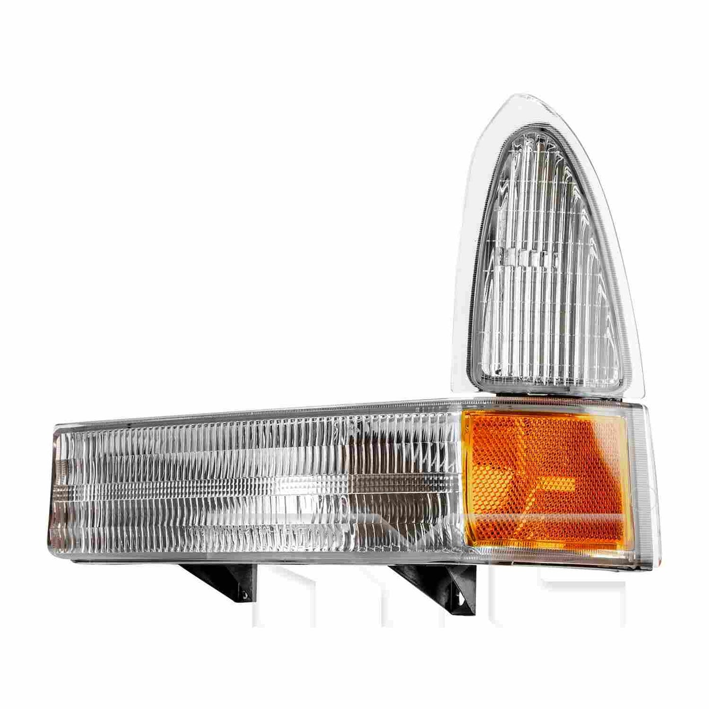 Side View of Front Left Turn Signal / Parking Light TYC 12-5068-91