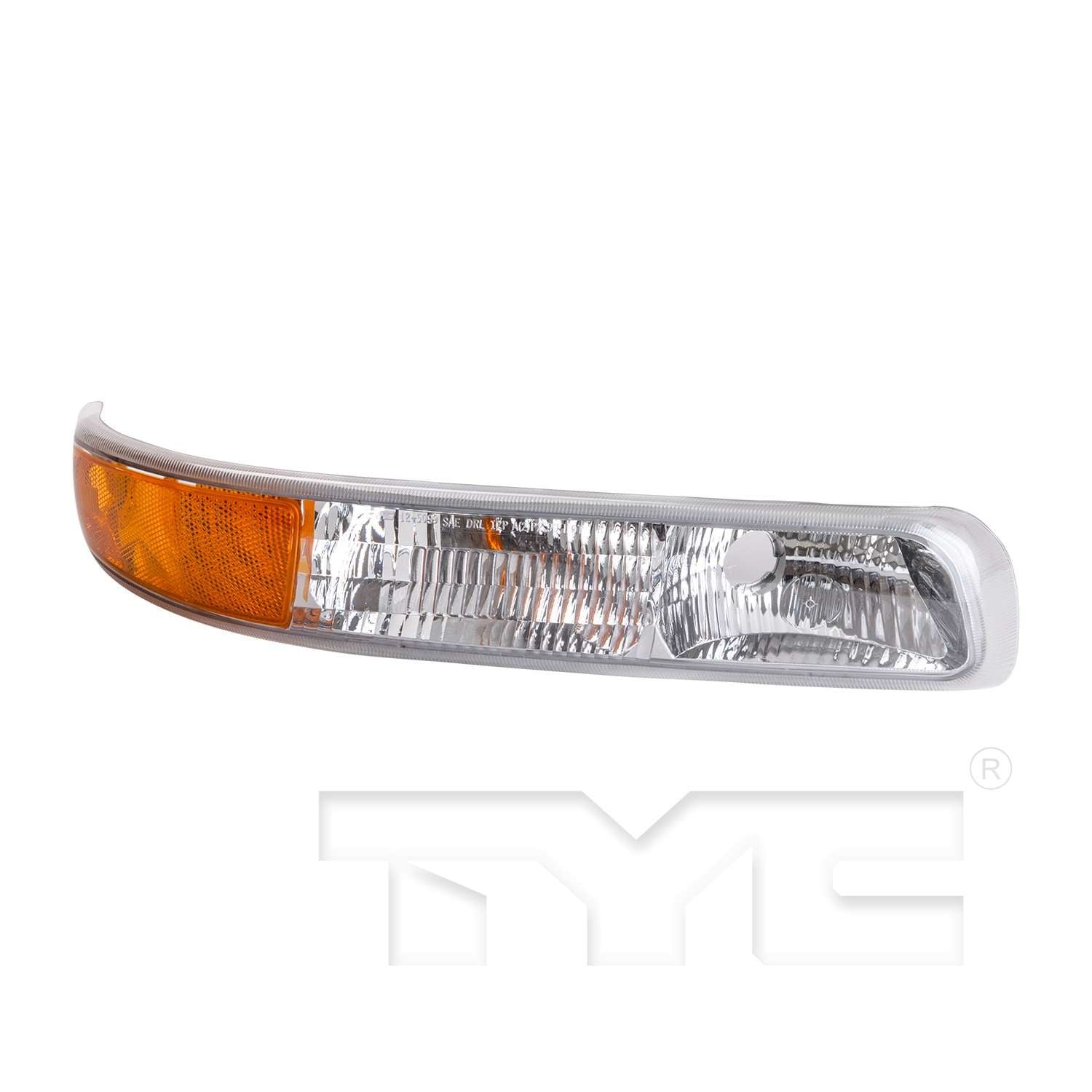 Front View of Right Turn Signal / Parking / Side Marker Light TYC 12-5099-01-9