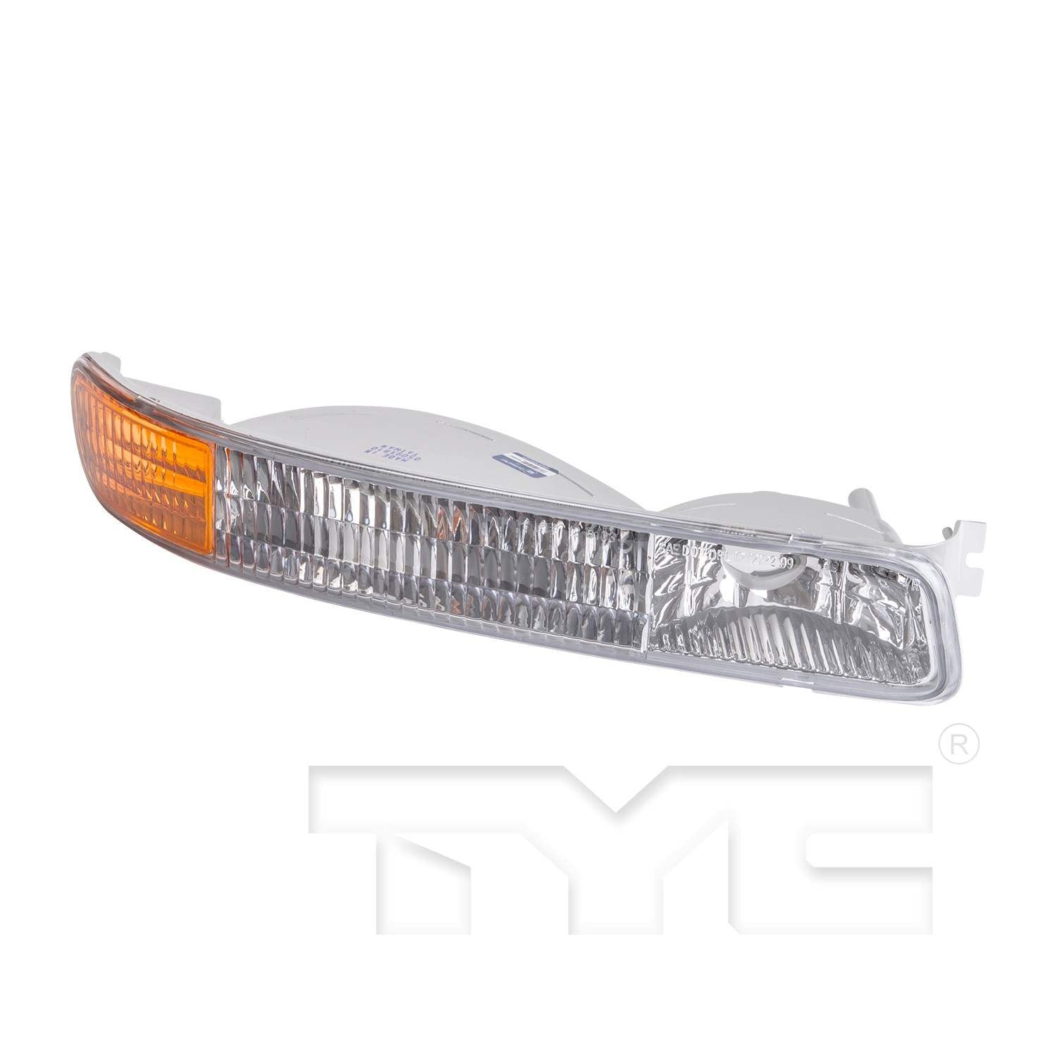 Front View of Front Right Turn Signal / Parking / Side Marker Light TYC 12-5103-01-9