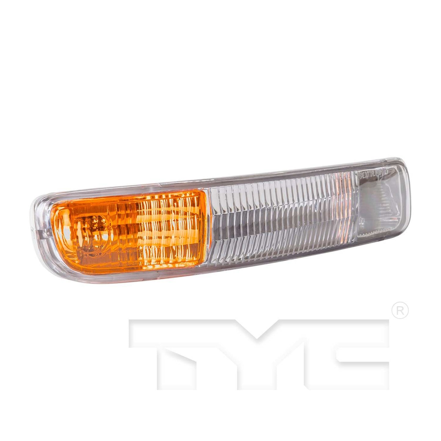 Side View of Front Right Turn Signal / Parking / Side Marker Light TYC 12-5103-01-9