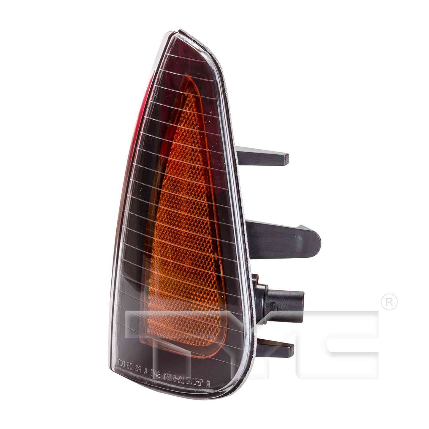 Side View of Front Left Side Marker Light Assembly TYC 12-5252-00