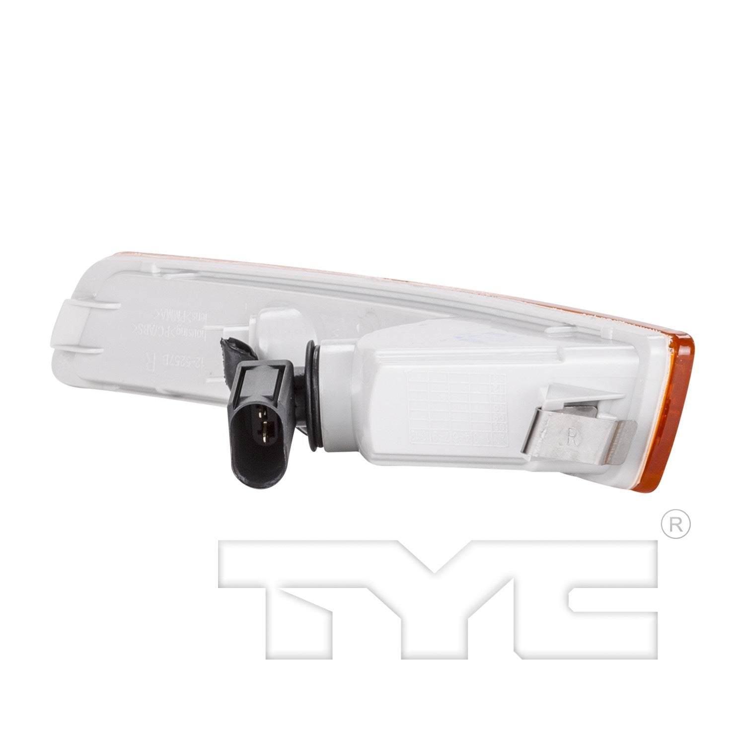 Angle View of Front Right Turn Signal / Side Marker Light Assembly TYC 12-5257-00