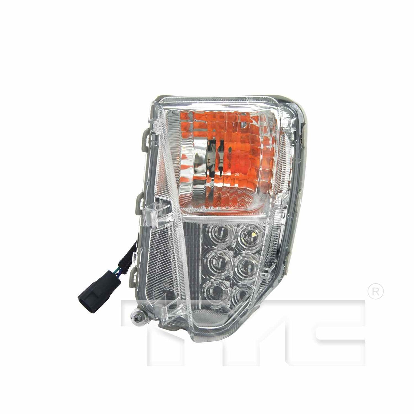 Front View of Left Turn Signal Light Assembly TYC 12-5286-00