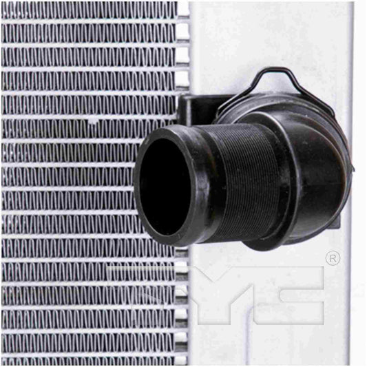 Angle View of Radiator TYC 13004