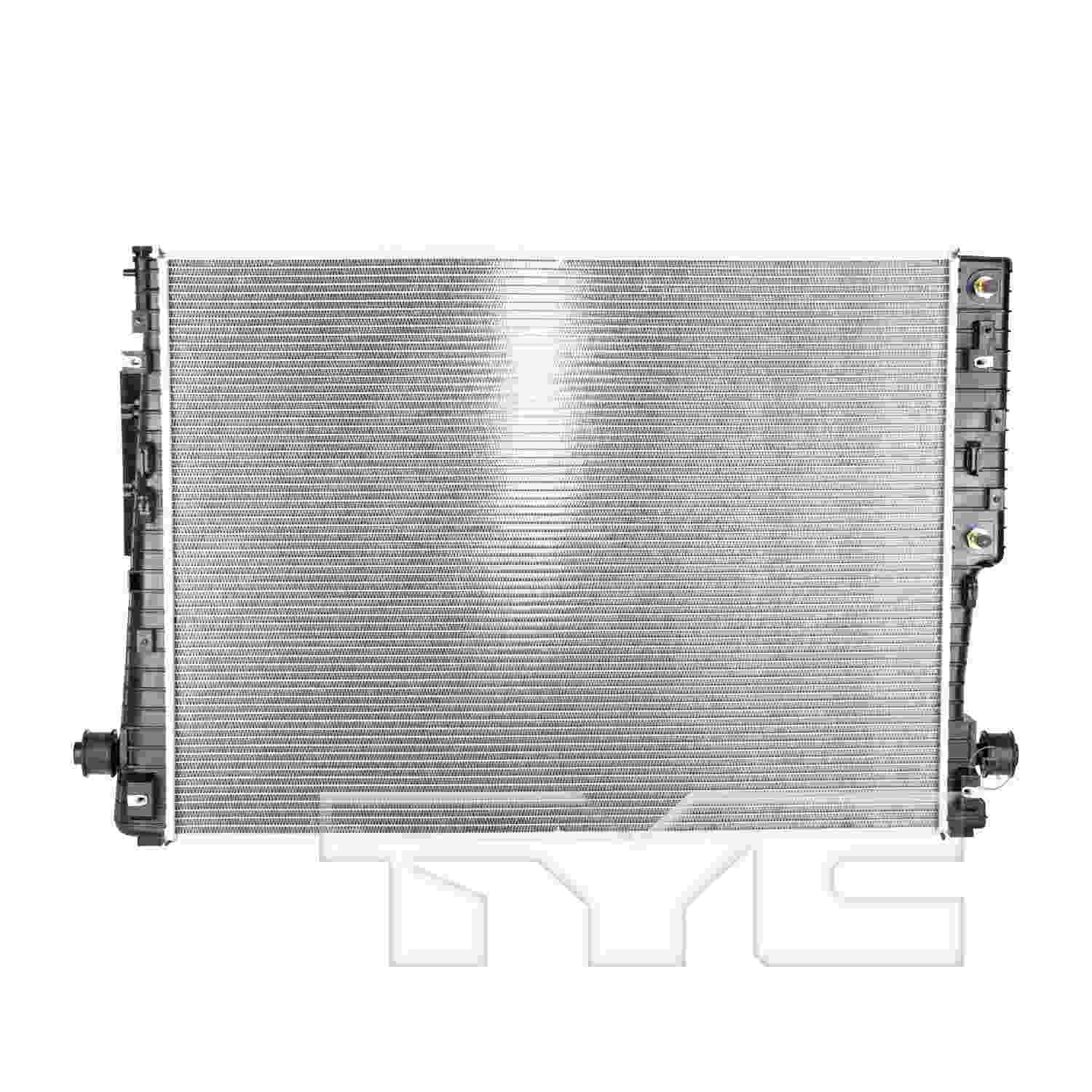 Back View of Radiator TYC 13022