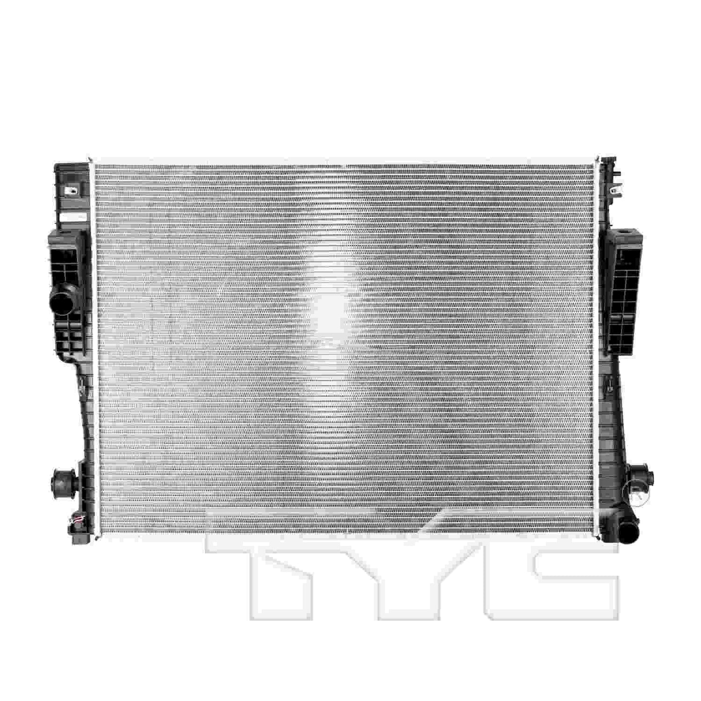 Front View of Radiator TYC 13022