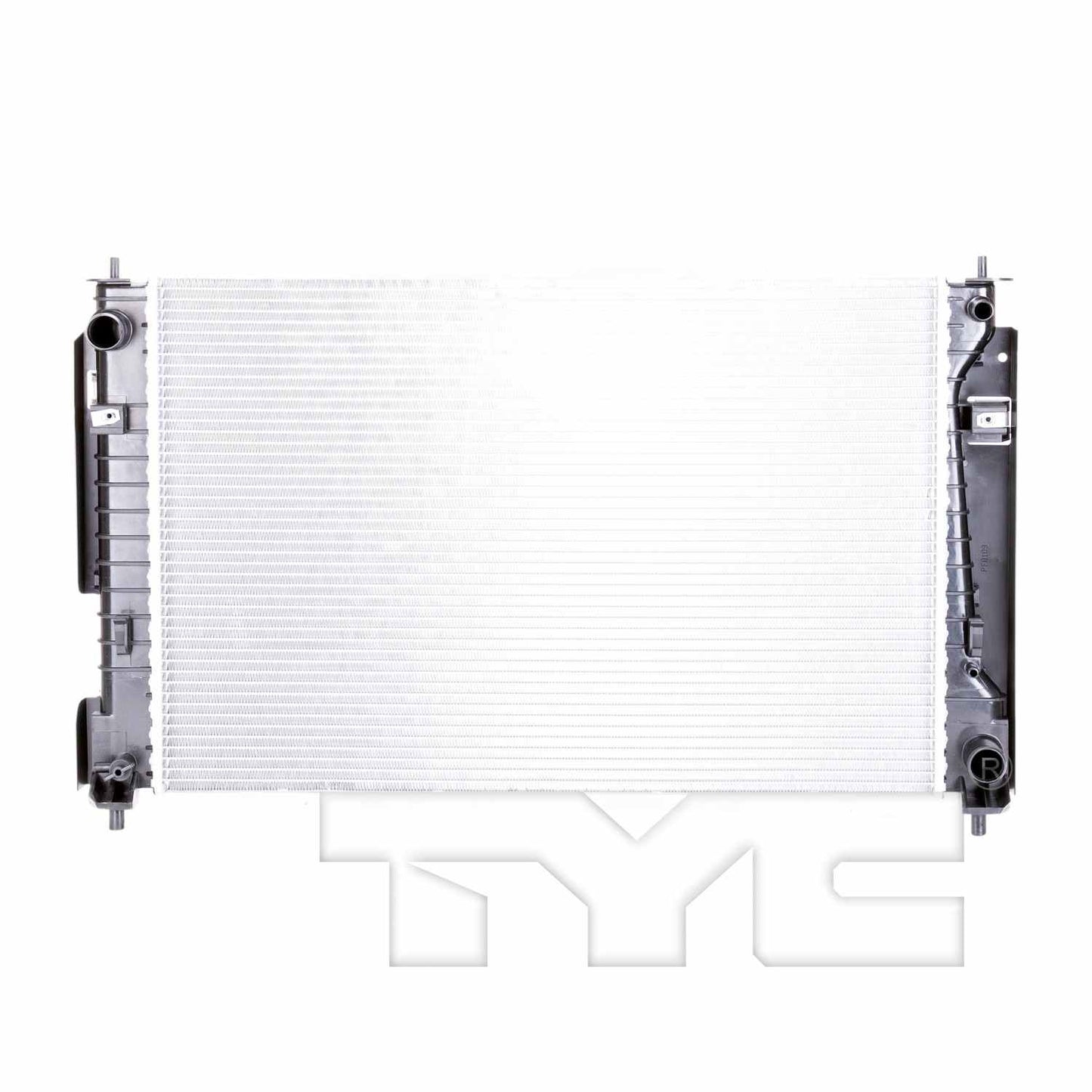 Back View of Radiator TYC 13040