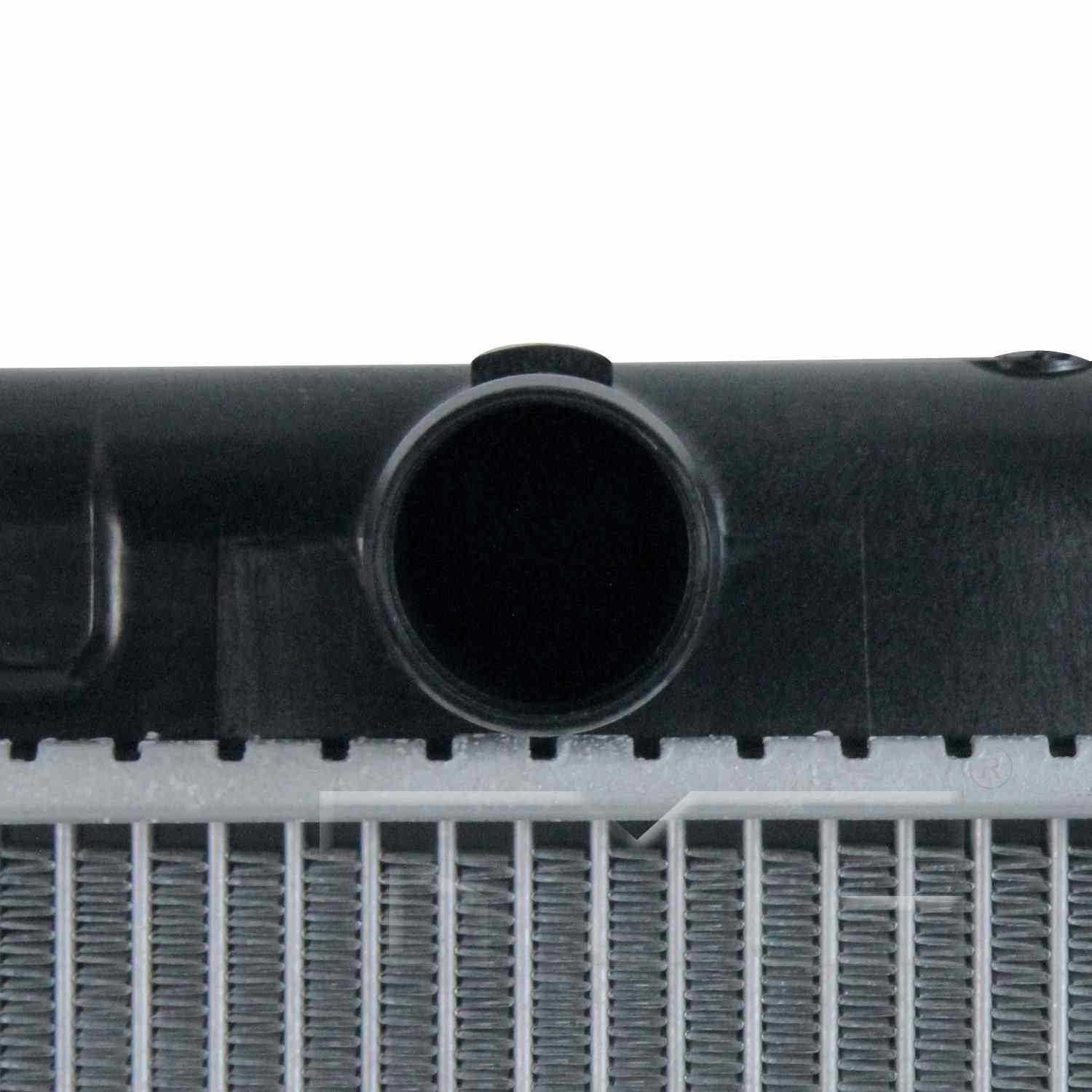 Connector View of Radiator TYC 13047