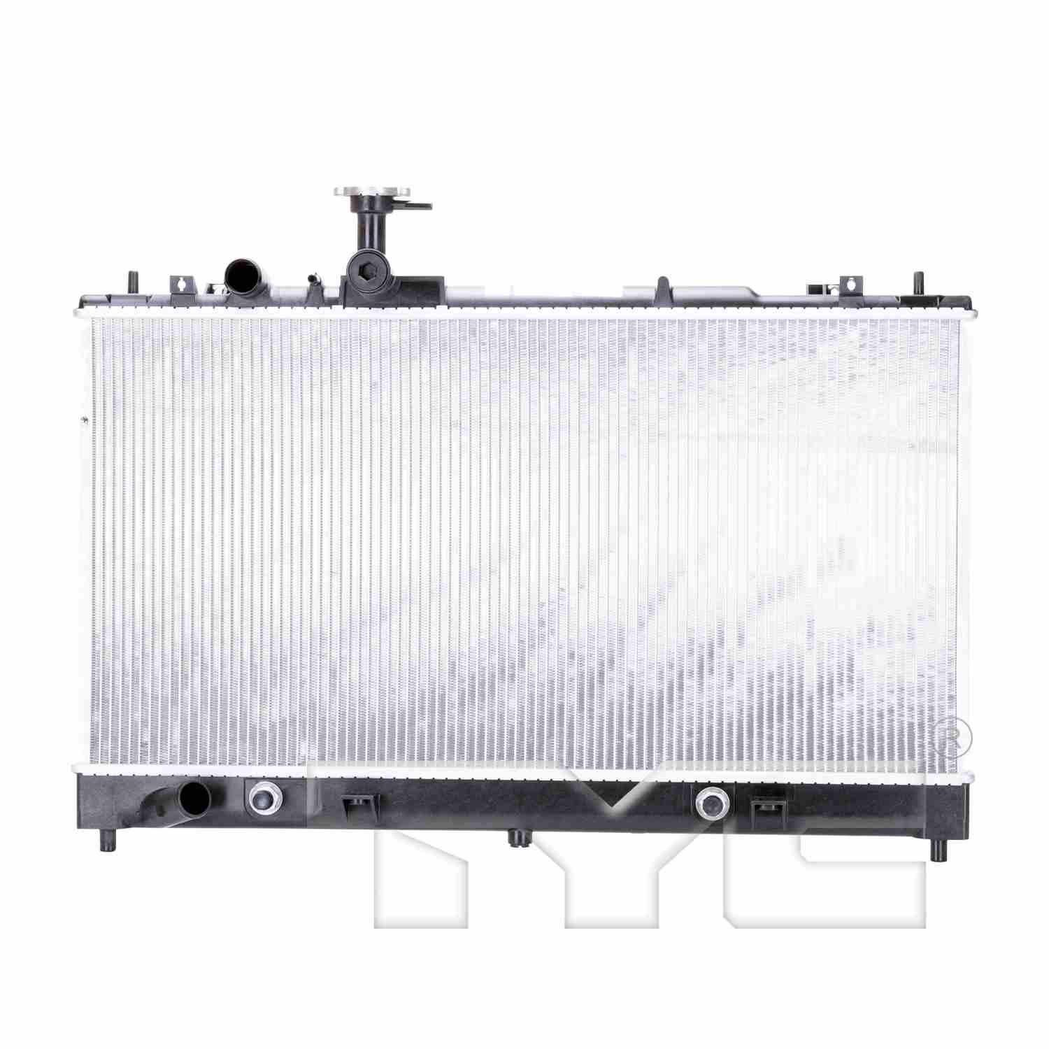 Front View of Radiator TYC 13053