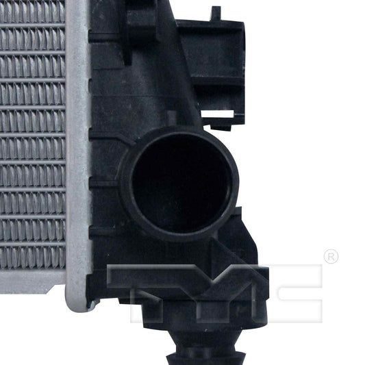 Top View of Radiator TYC 13064