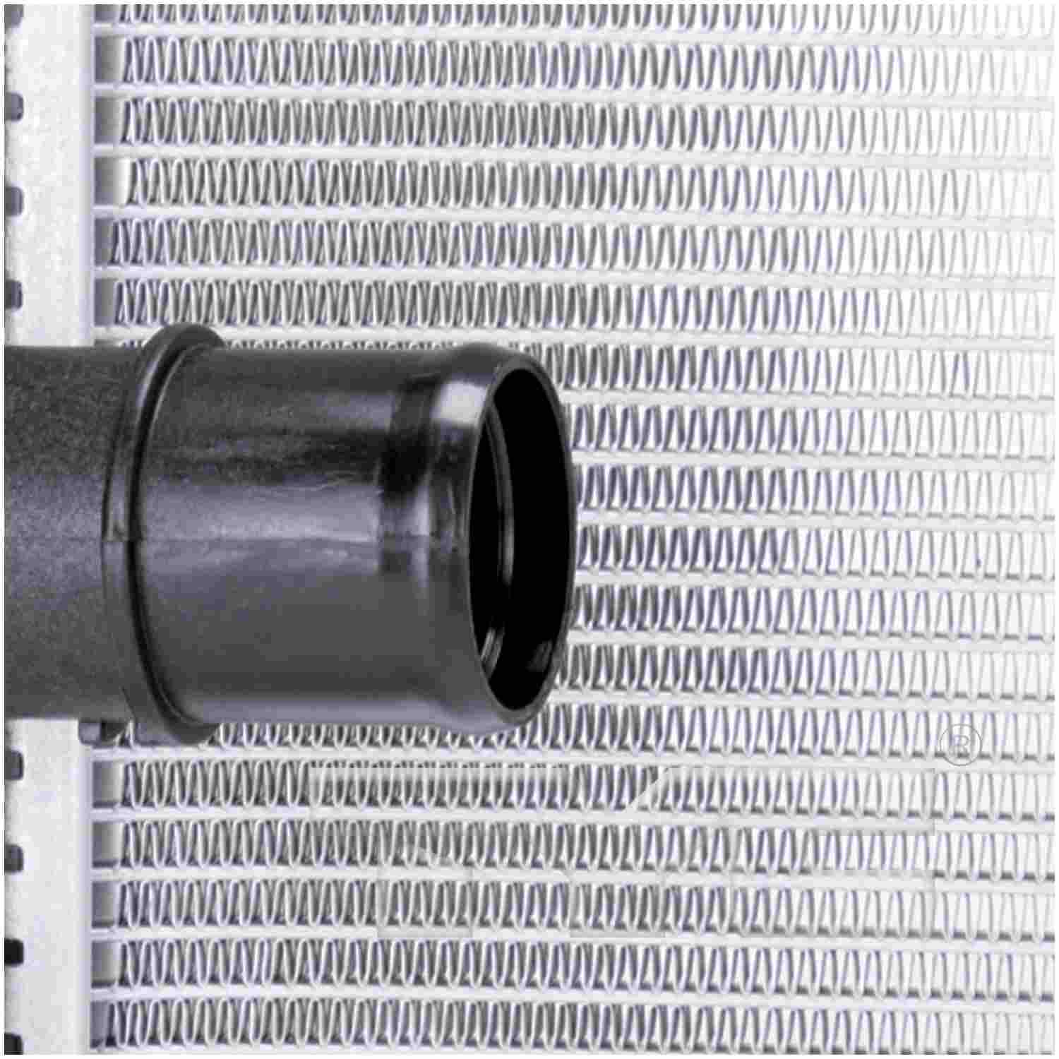 Angle View of Radiator TYC 13076