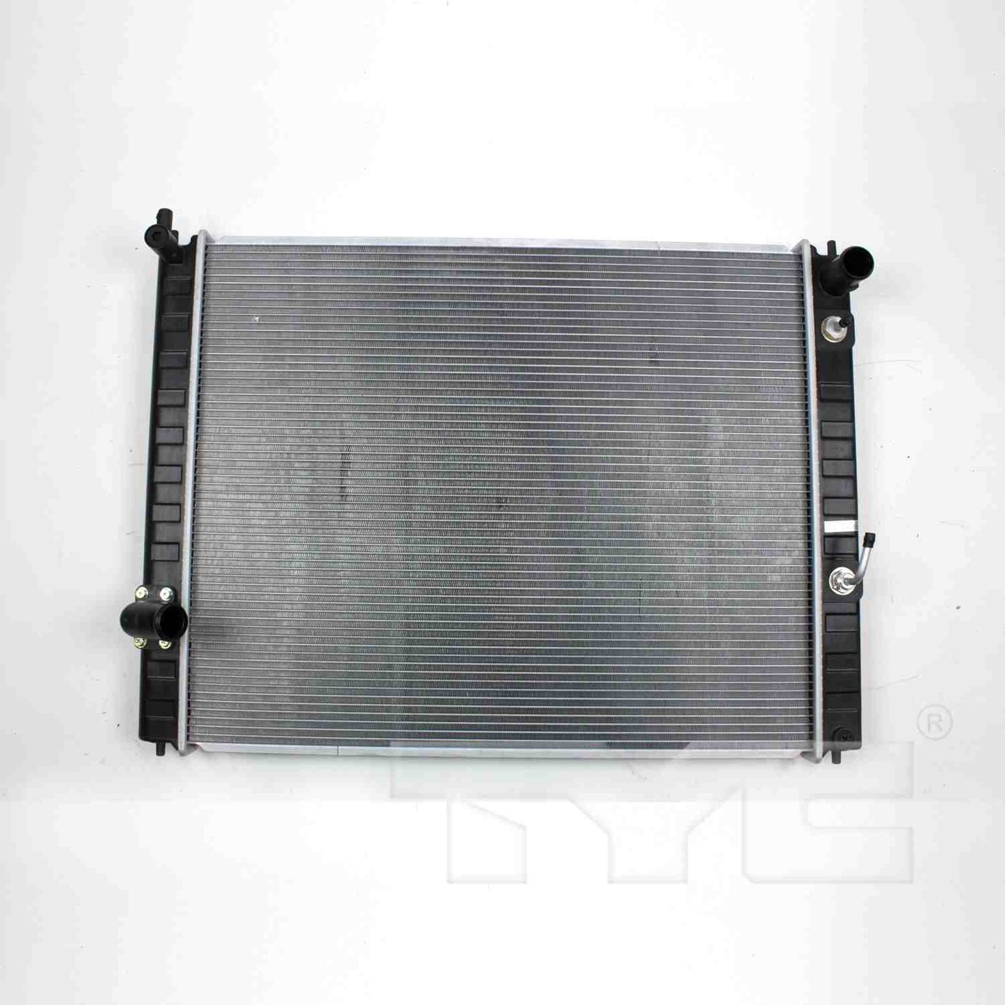 Front View of Radiator TYC 13078