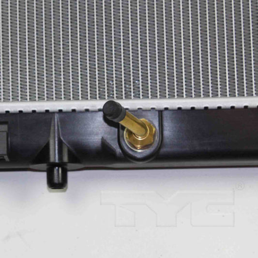 Top View of Radiator TYC 13116