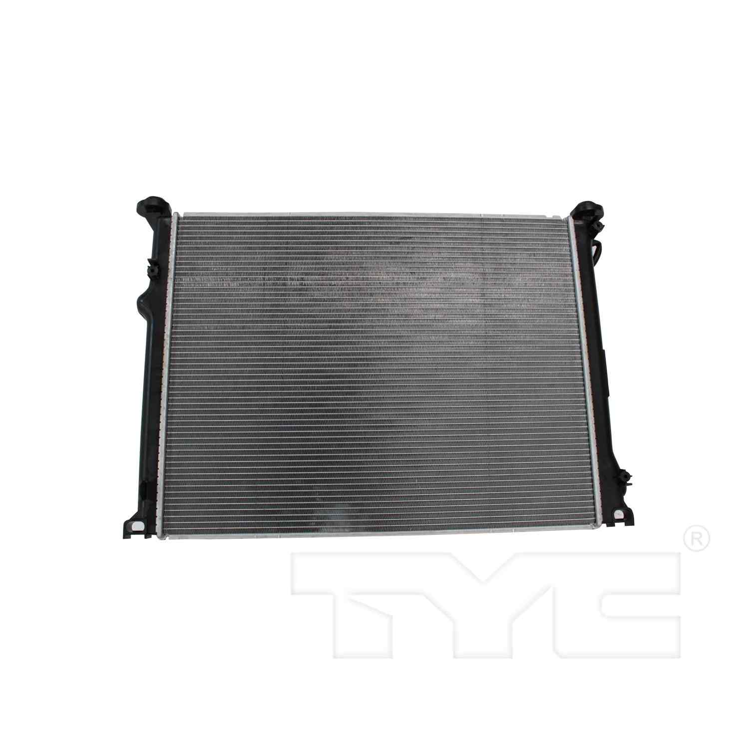 Back View of Radiator TYC 13157