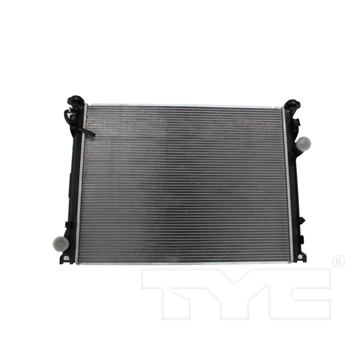 Front View of Radiator TYC 13157