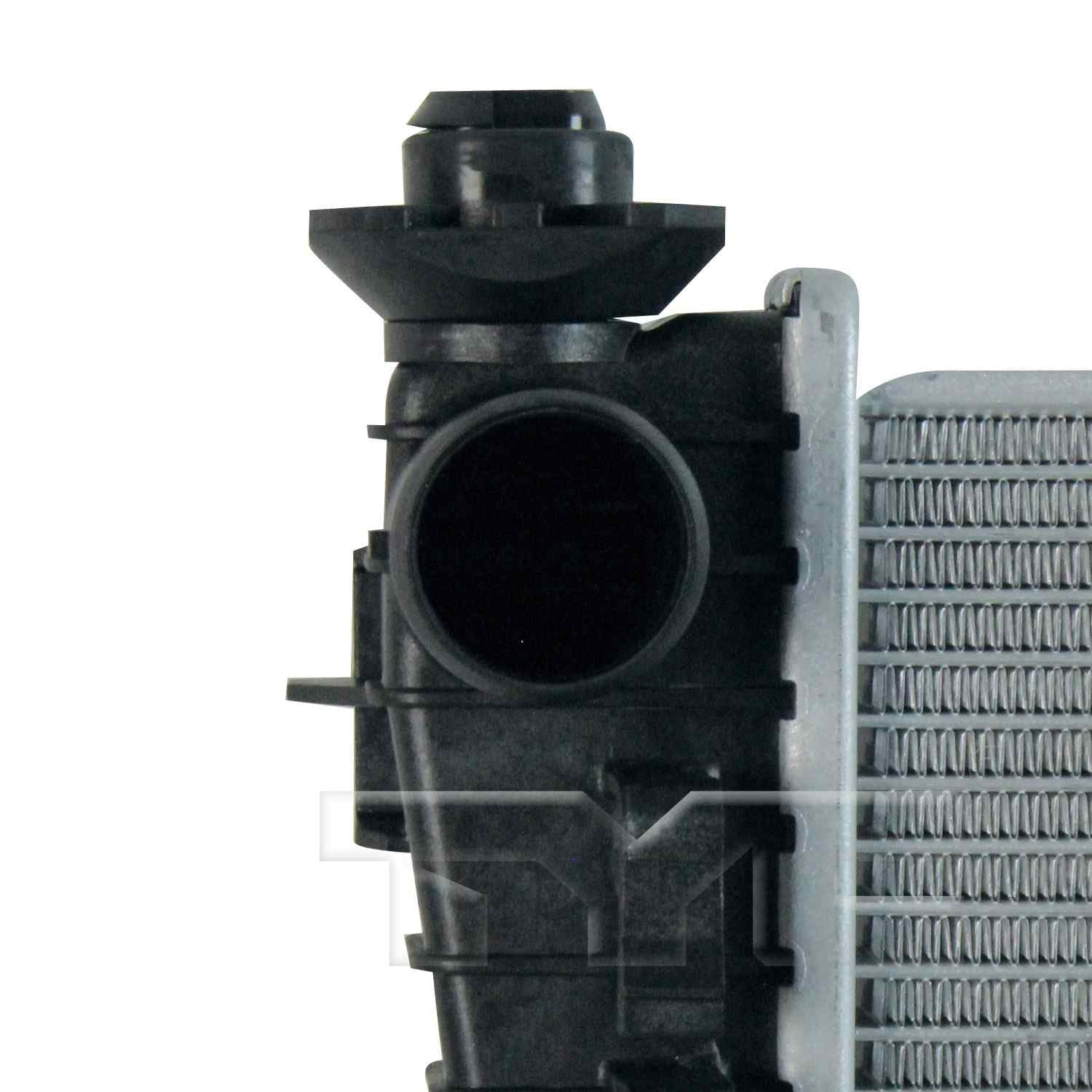 Top View of Radiator TYC 13204