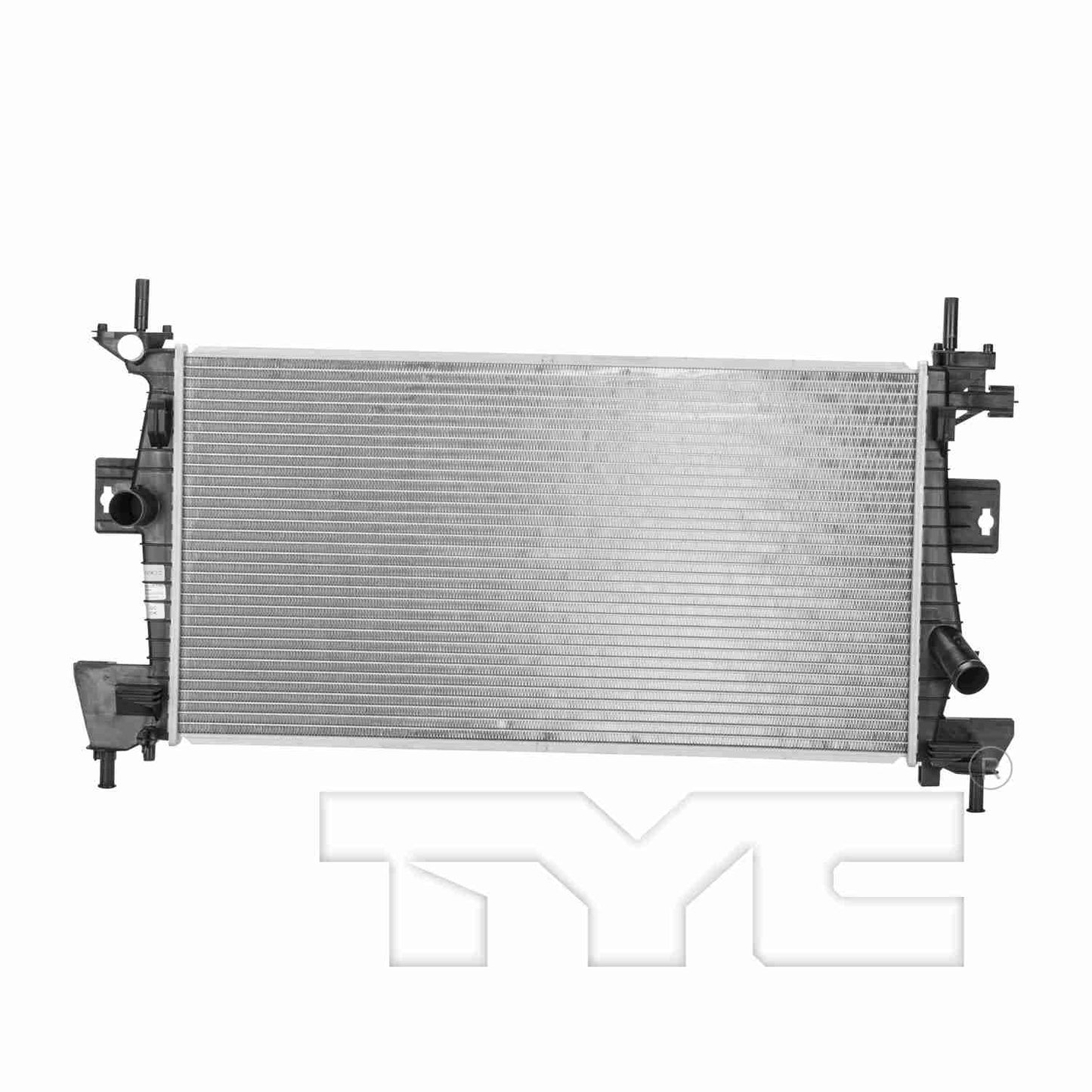 Front View of Radiator TYC 13219