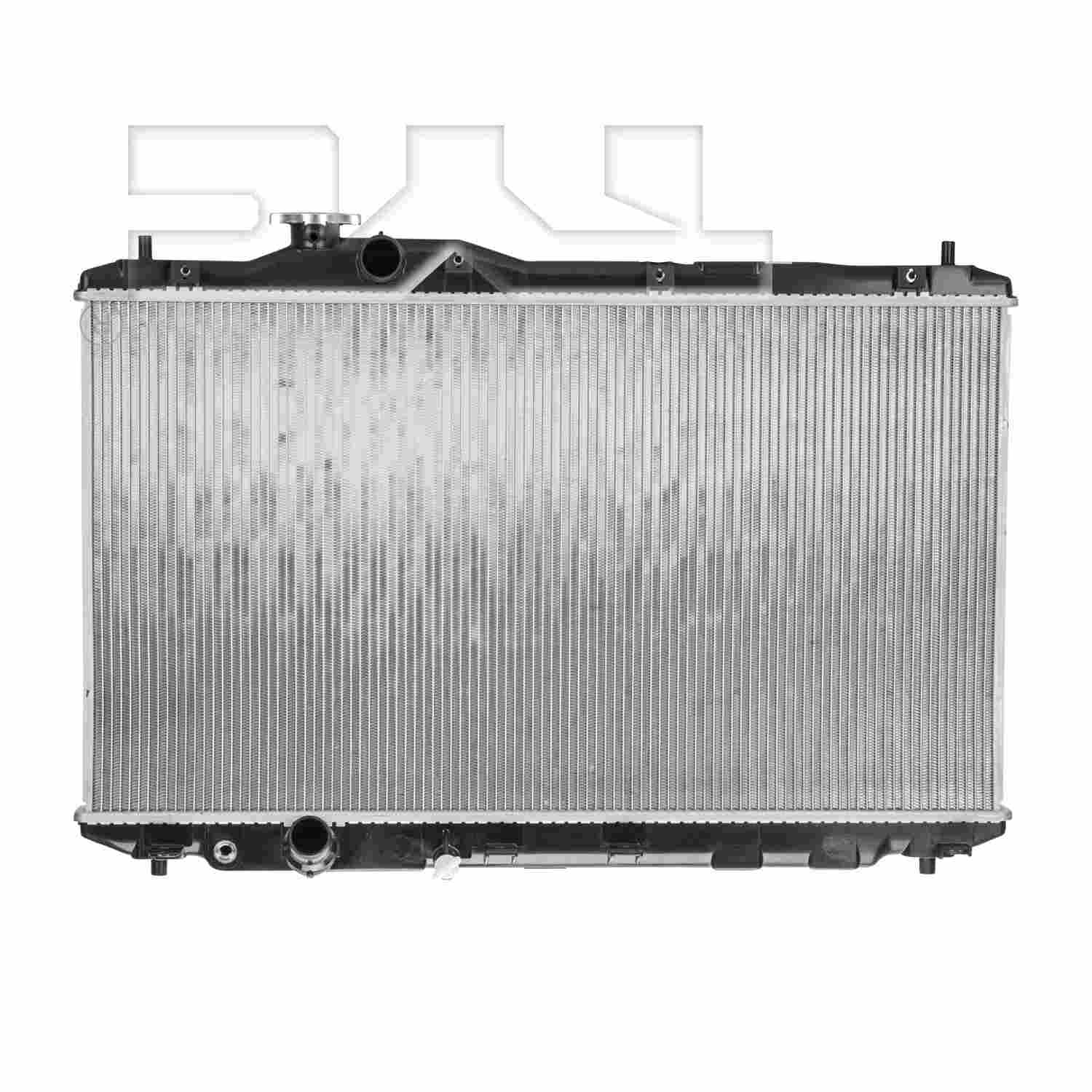 Front View of Radiator TYC 13221