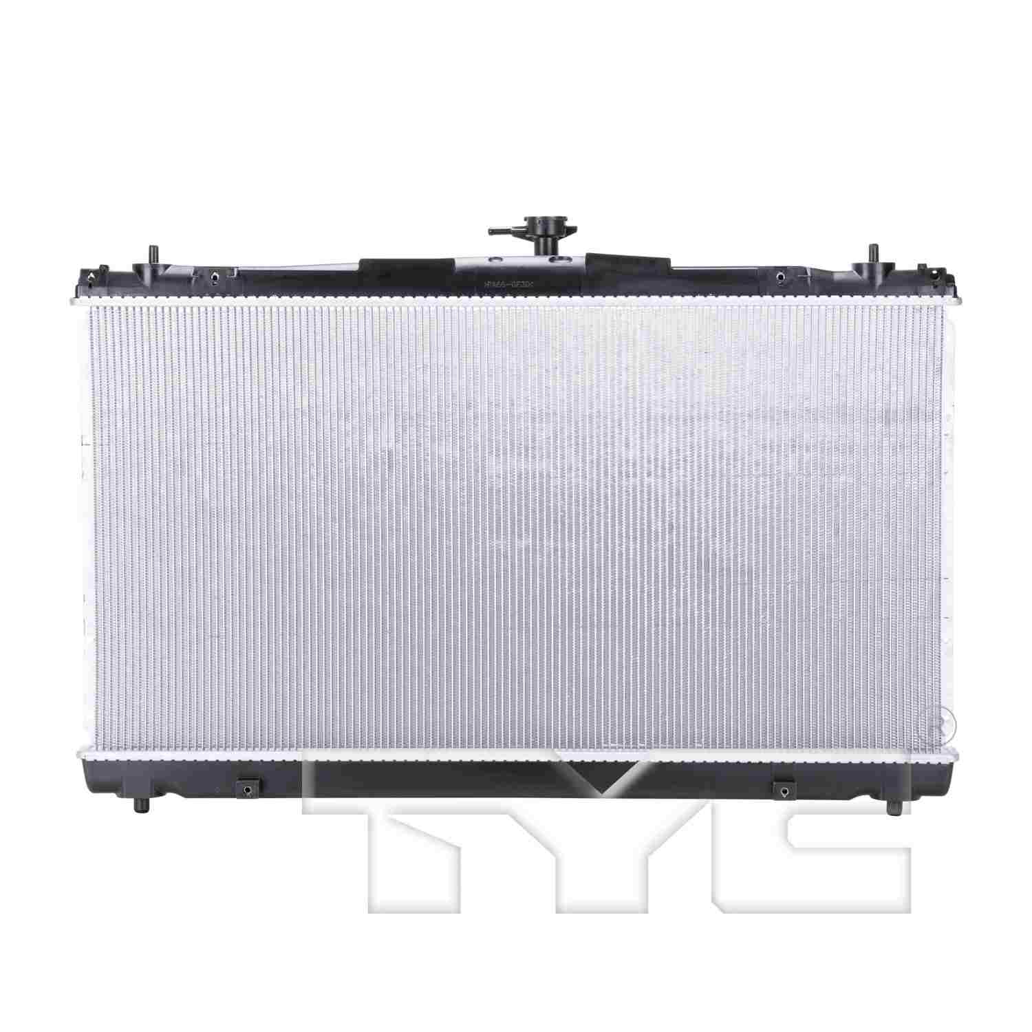 Back View of Radiator TYC 13270