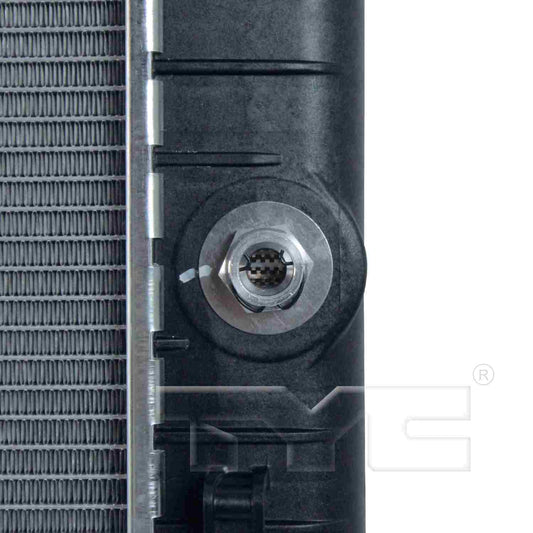 Top View of Radiator TYC 13301