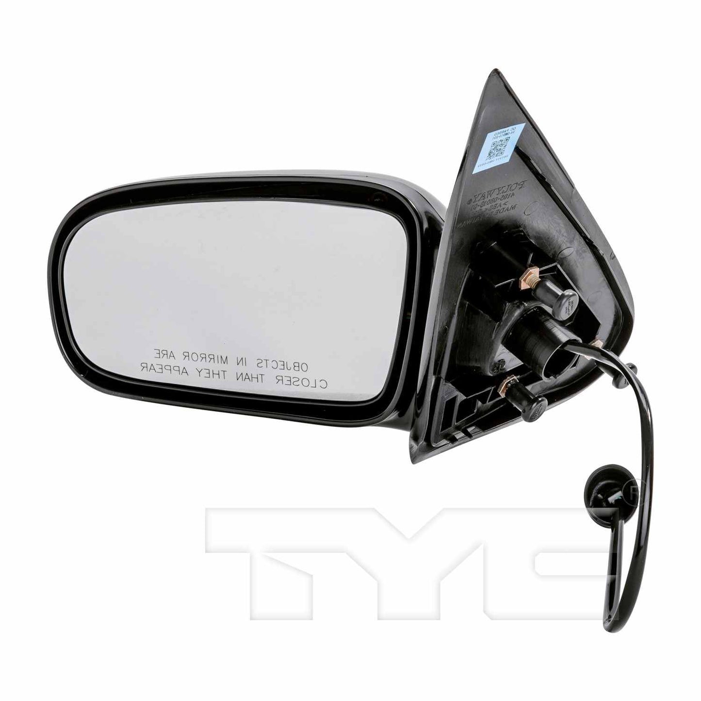 Back View of Left Door Mirror TYC 1331132