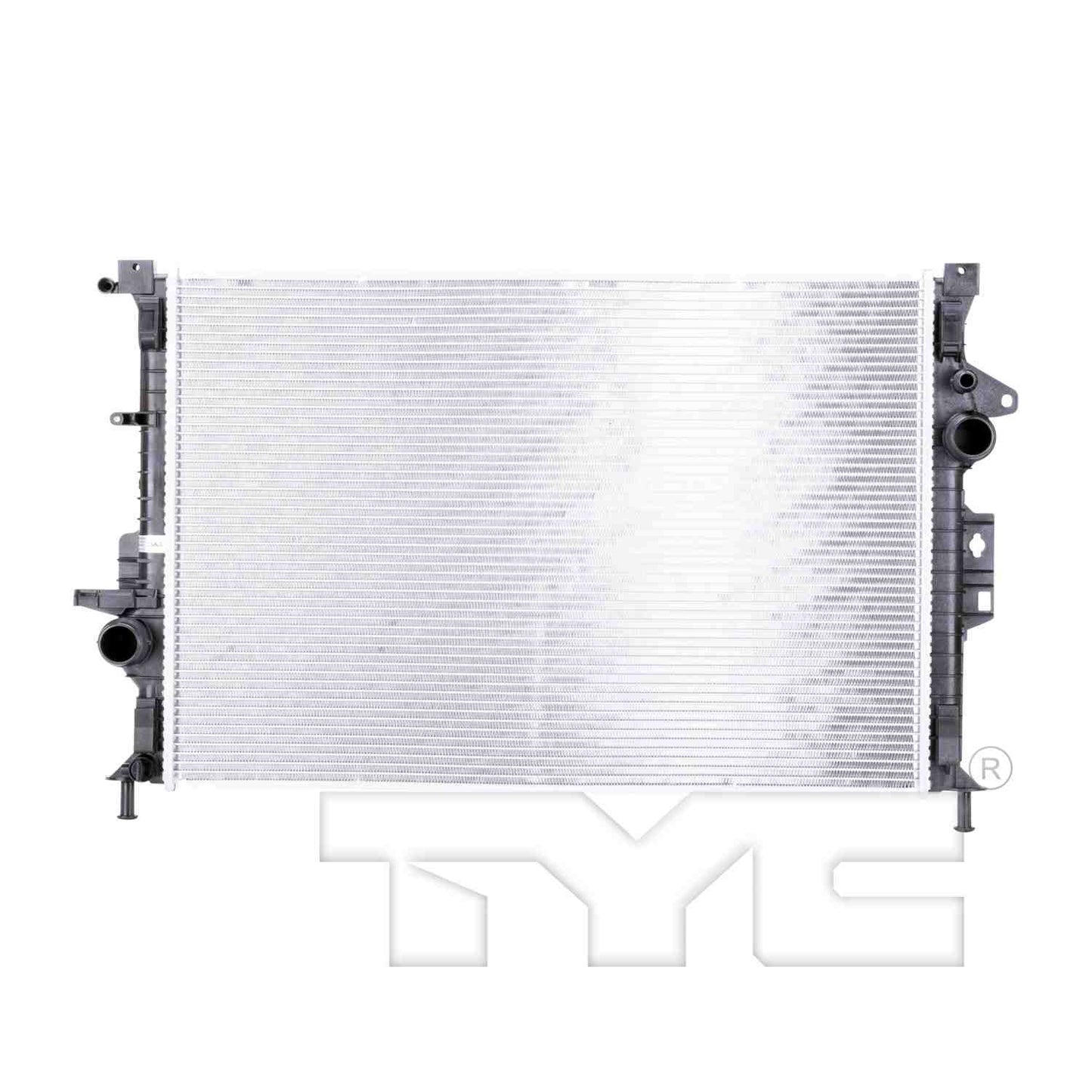 Front View of Radiator TYC 13313