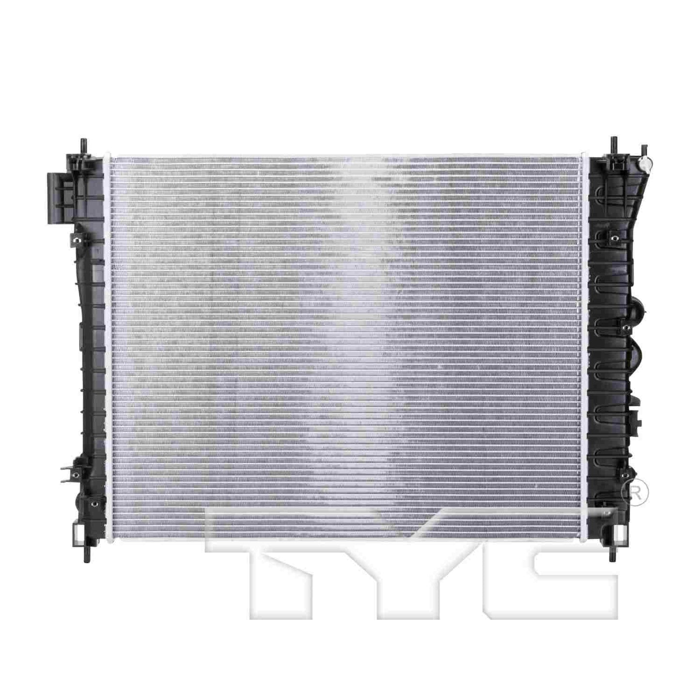 Back View of Radiator TYC 13361