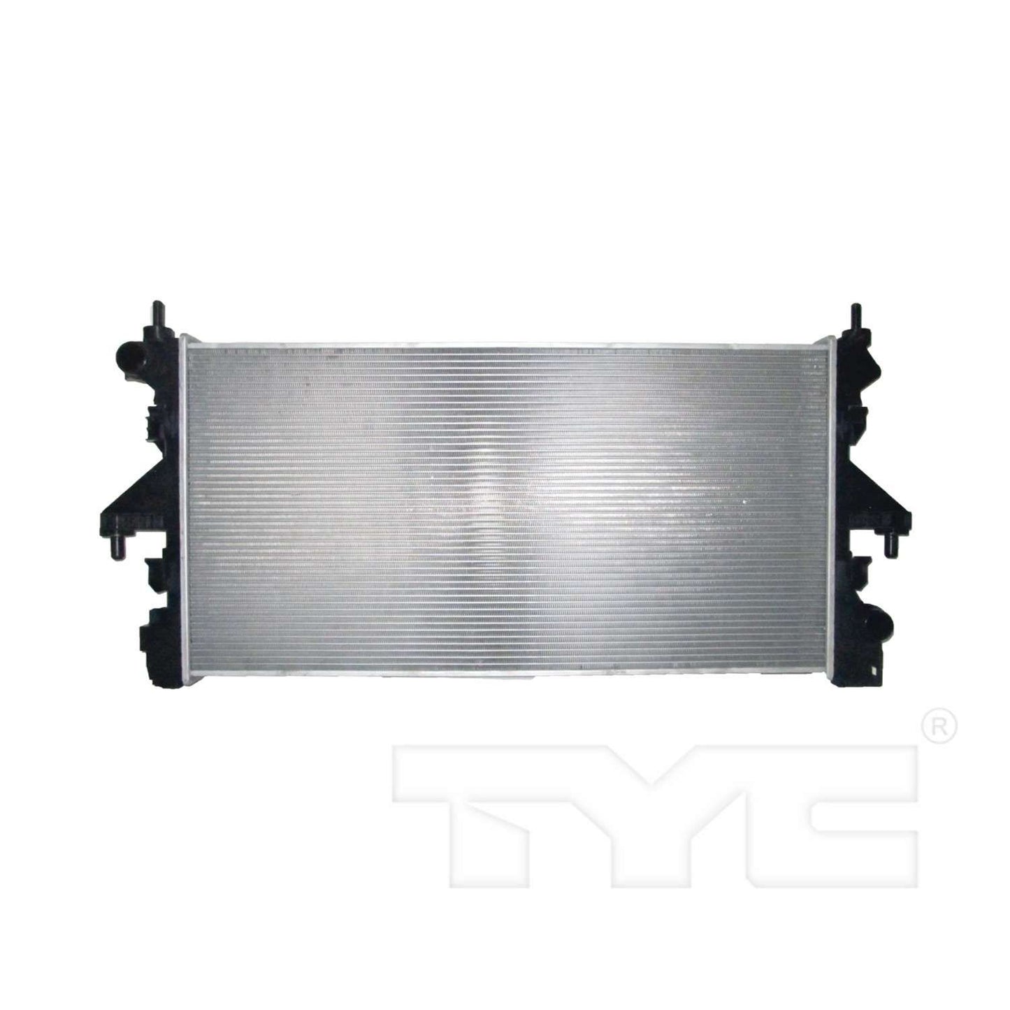 Front View of Radiator TYC 13448