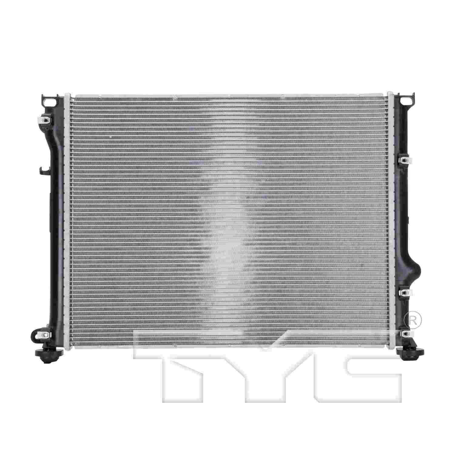 Back View of Radiator TYC 13512