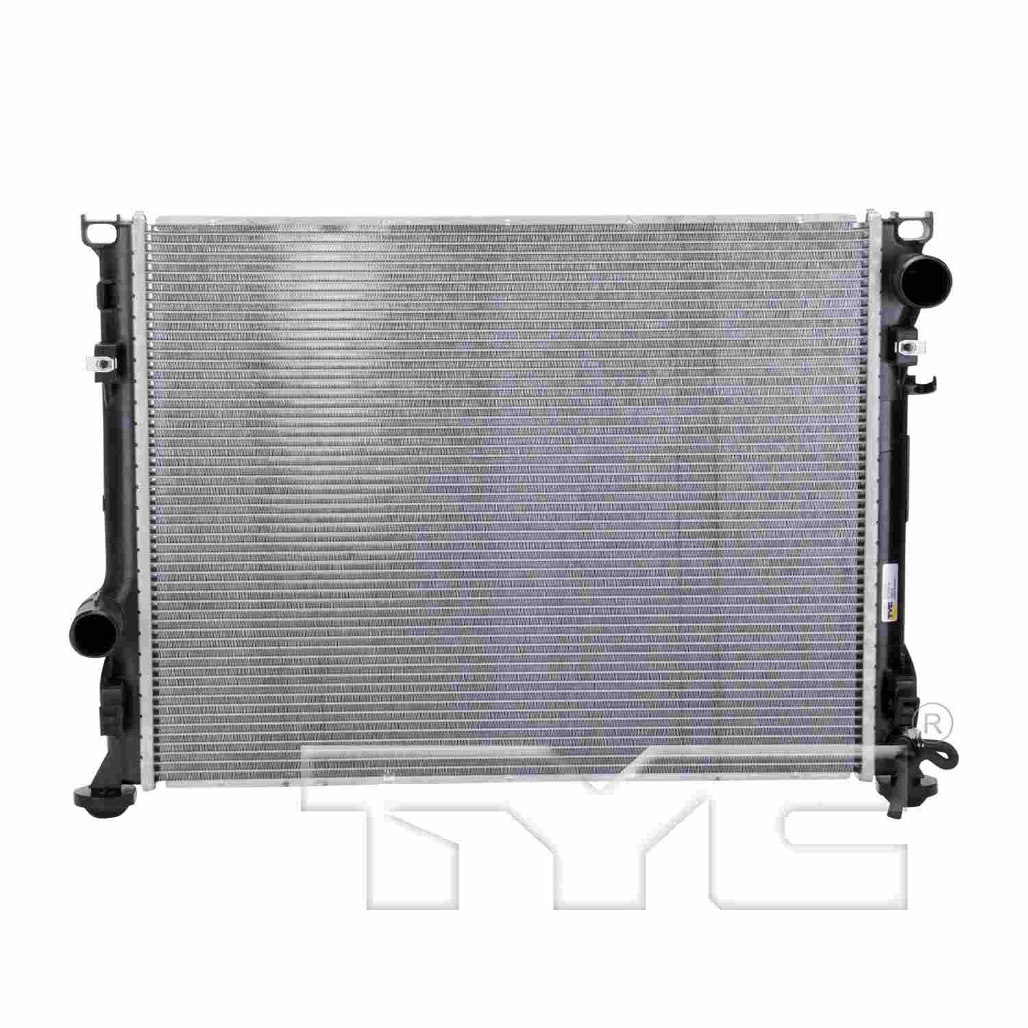 Front View of Radiator TYC 13512