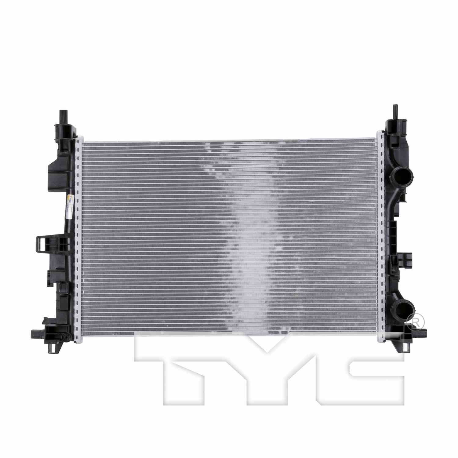 Front View of Radiator TYC 13533