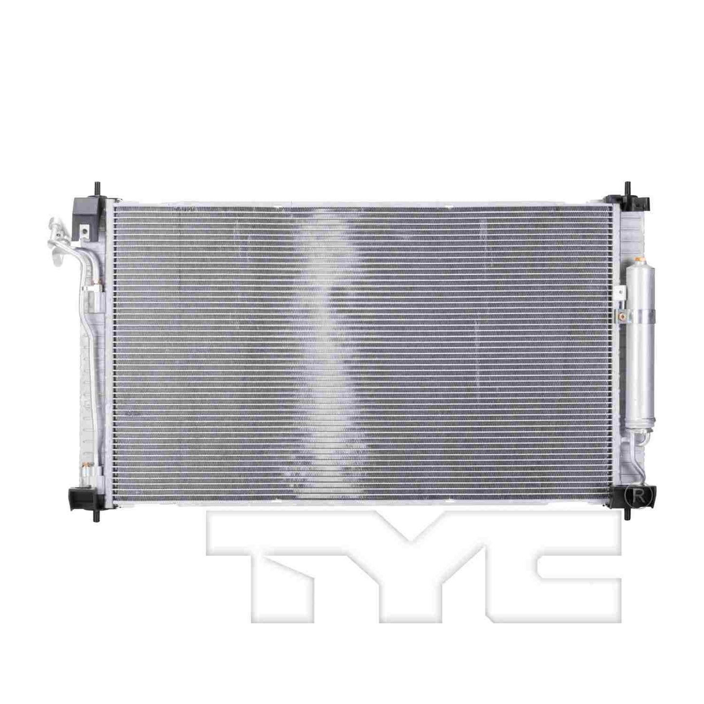 Back View of Radiator TYC 13542