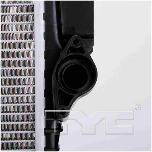 Top View of Radiator TYC 13562