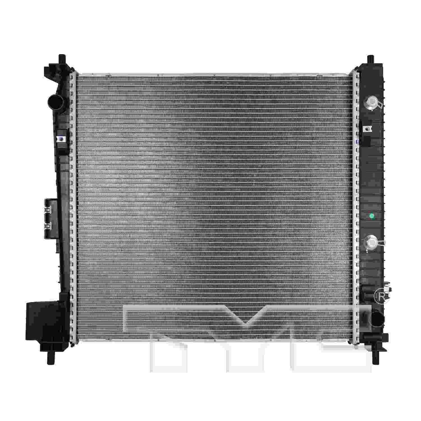 Front View of Radiator TYC 13613