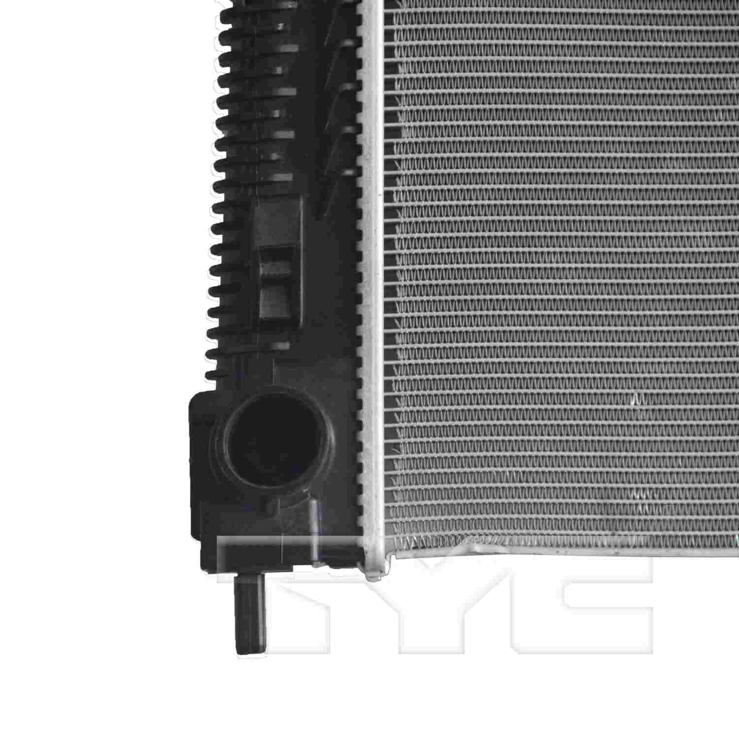 Angle View of Radiator TYC 13641