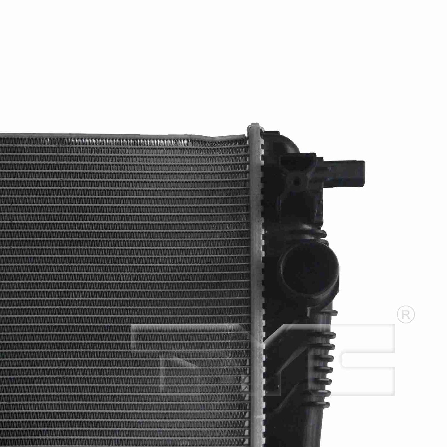 Top View of Radiator TYC 13641