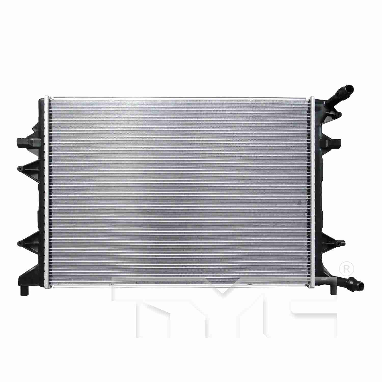 Front View of Intercooler TYC 13664