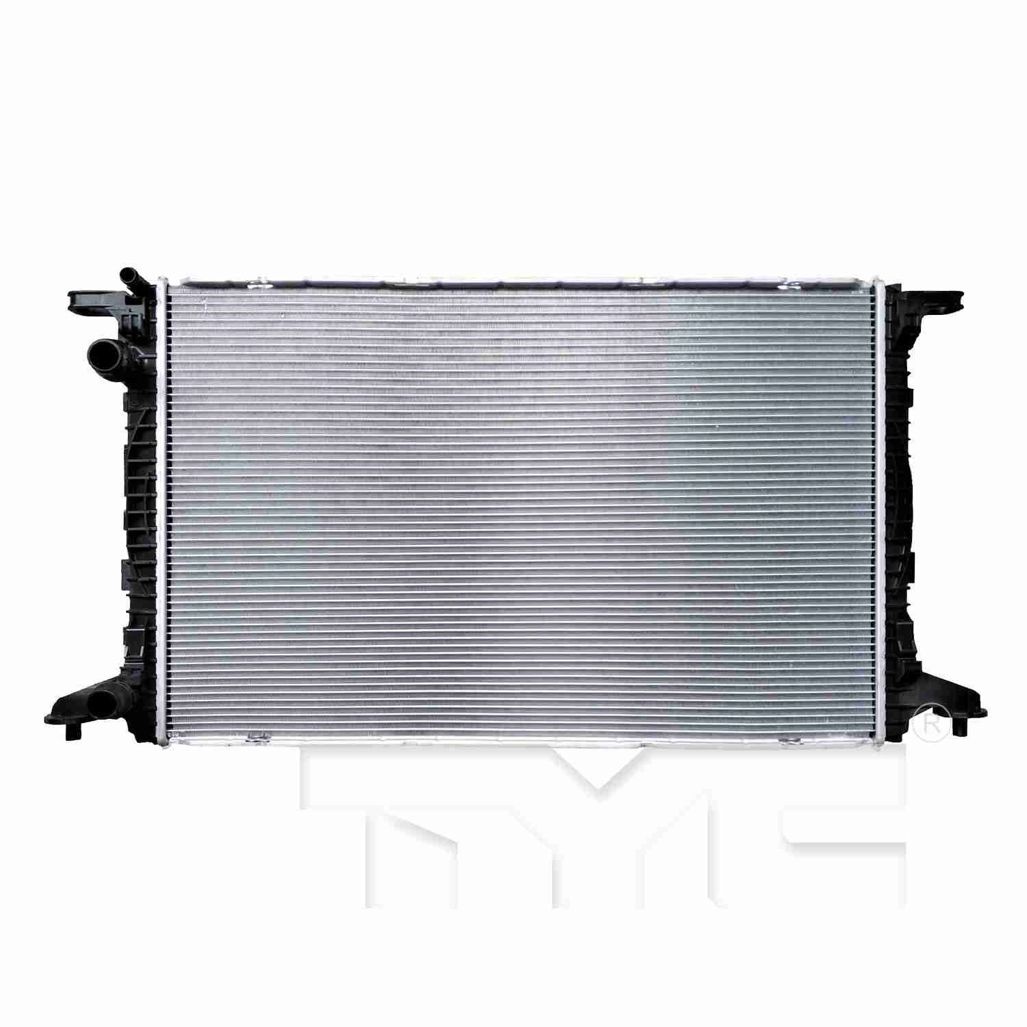 Front View of Radiator TYC 13665