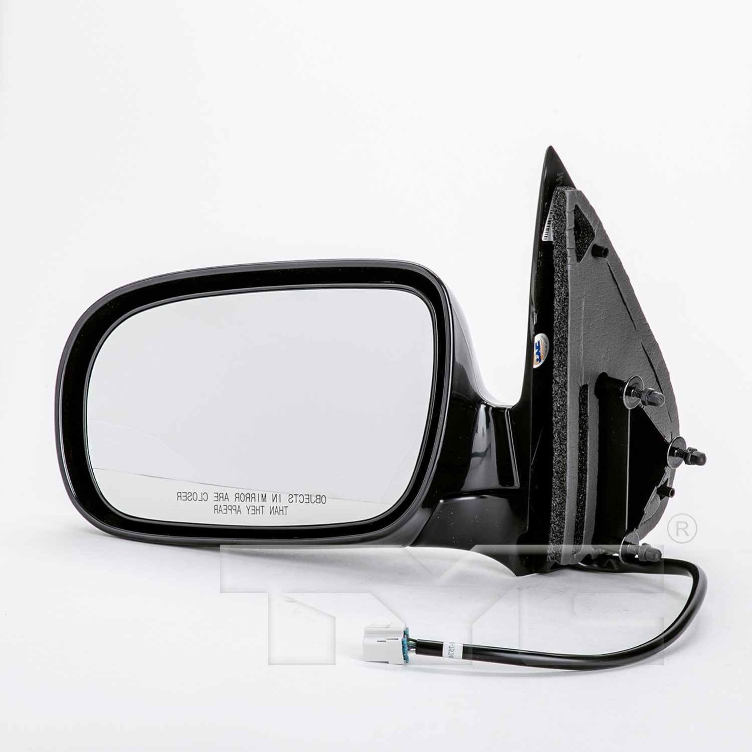 Back View of Left Door Mirror TYC 1380142