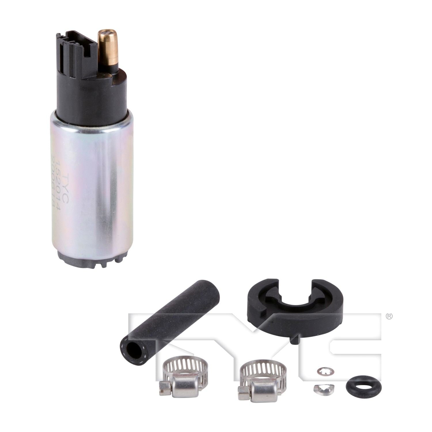 Front View of Electric Fuel Pump TYC 152014-A