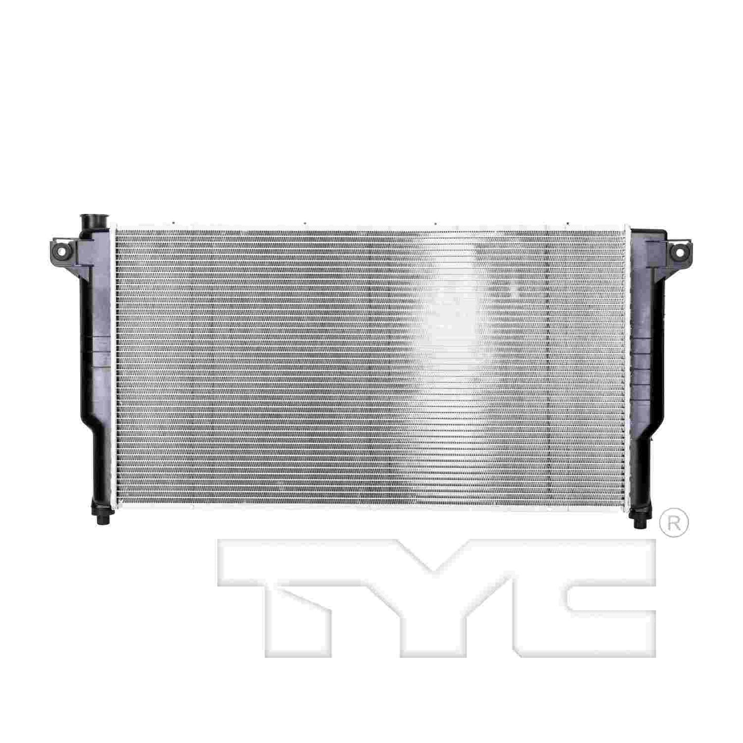 Back View of Radiator TYC 1553