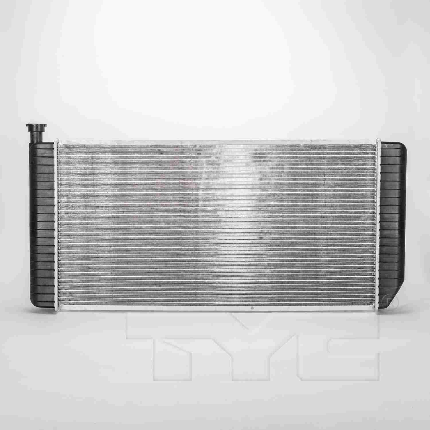 Back View of Radiator TYC 1693