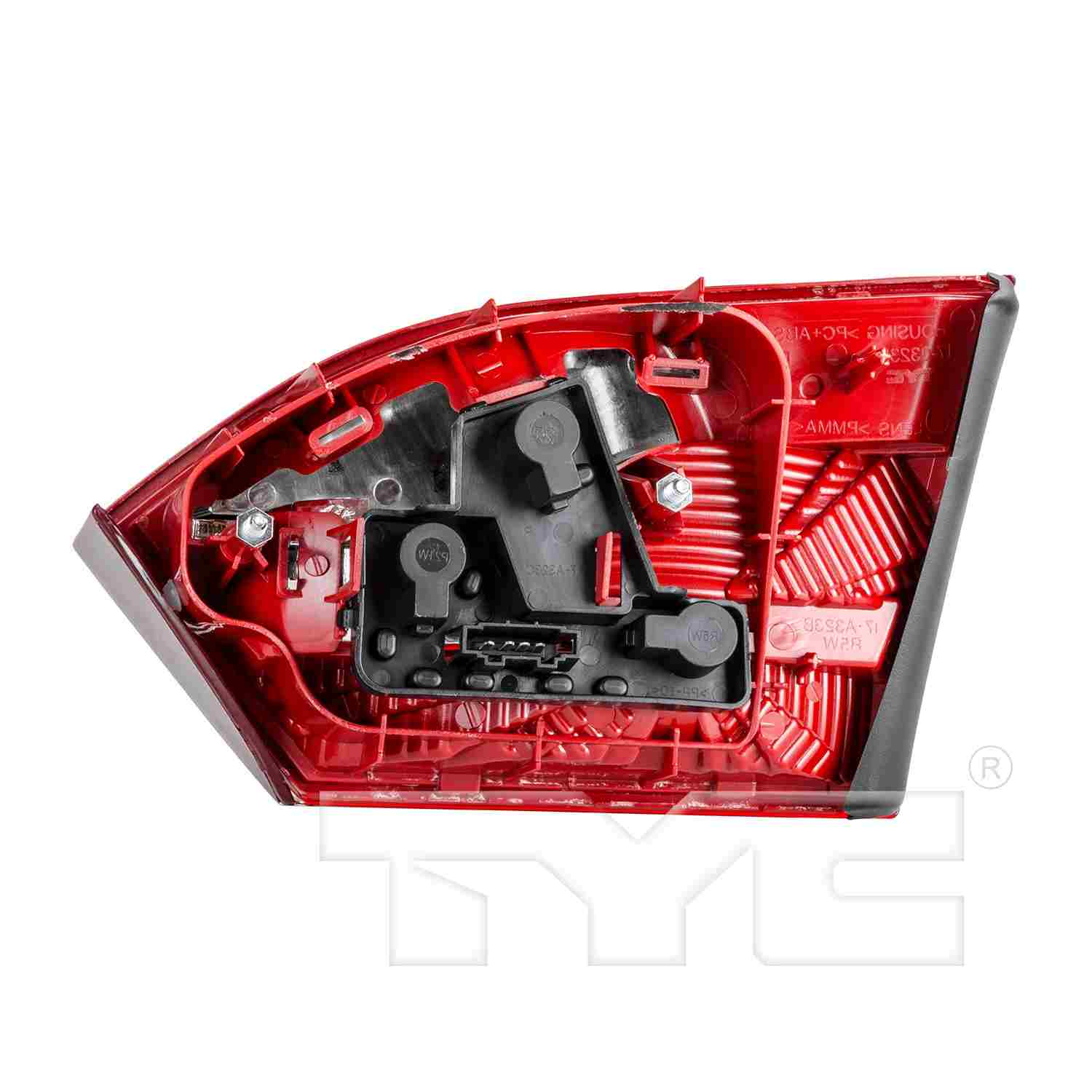 Back View of Left Tail Light Assembly TYC 17-0324-00-9