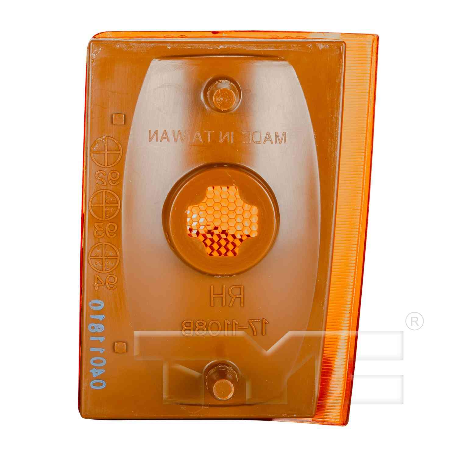 Back View of Left Side Marker Light TYC 17-1109-01