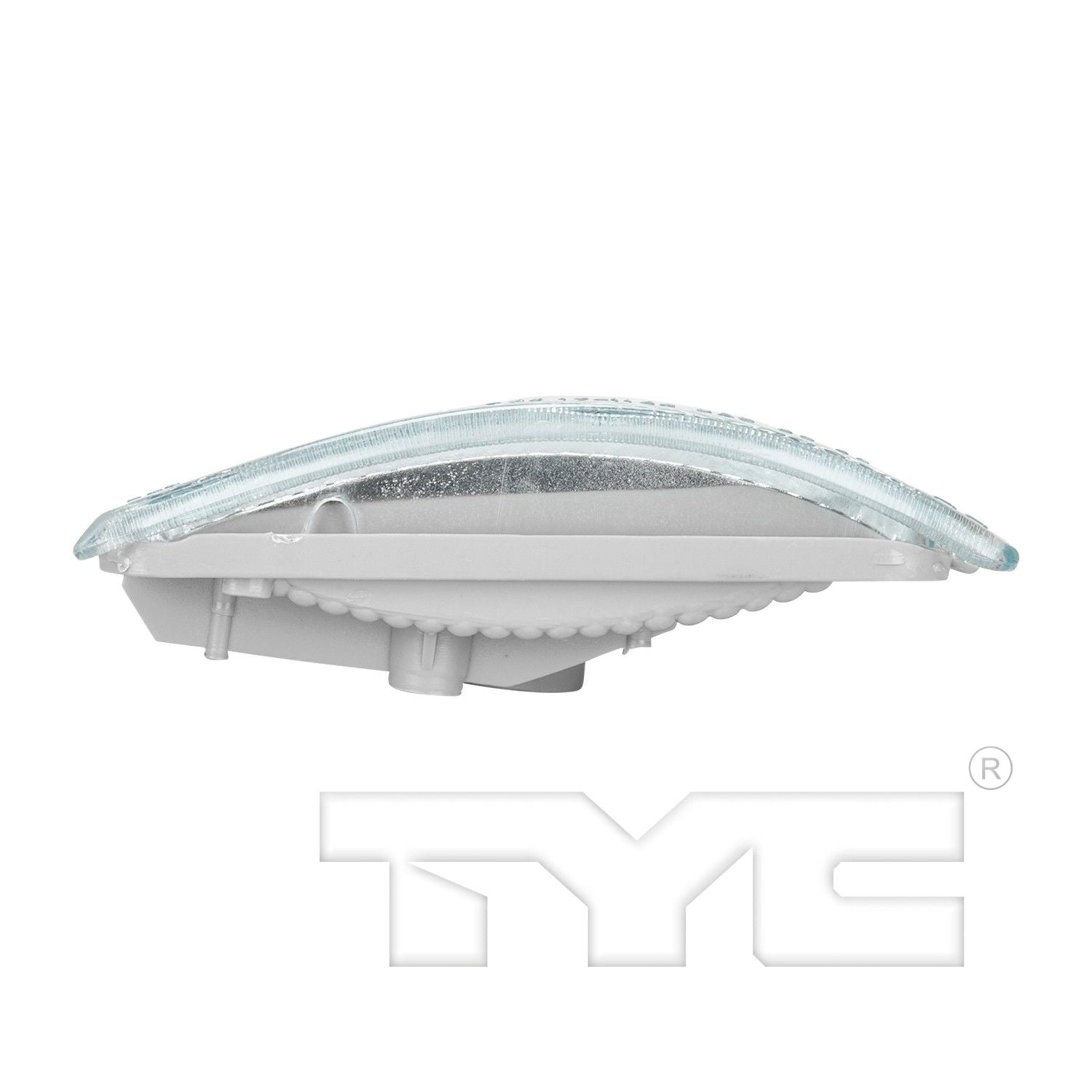 Bottom View of Front Right Side Marker Light TYC 17-1124-01