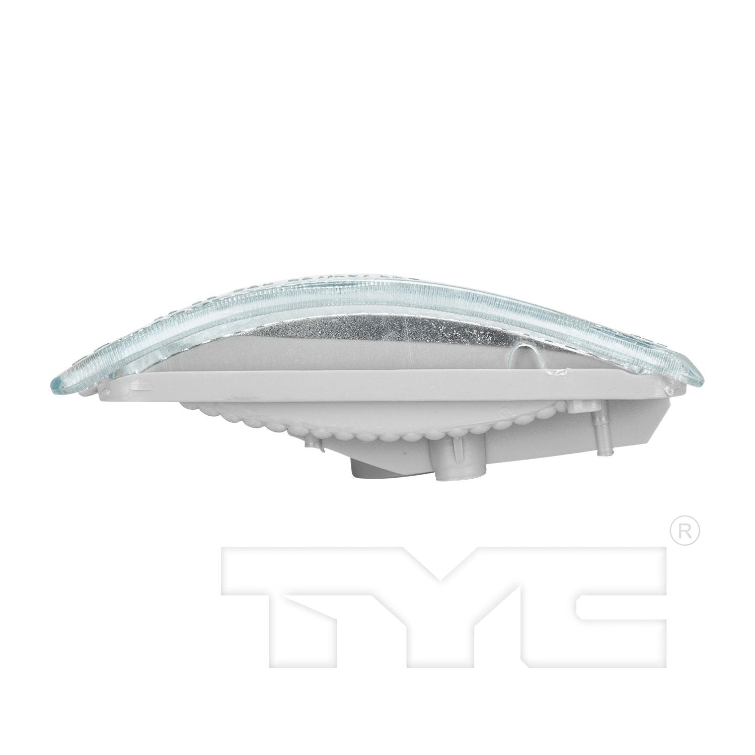 Bottom View of Front Left Side Marker Light TYC 17-1125-01