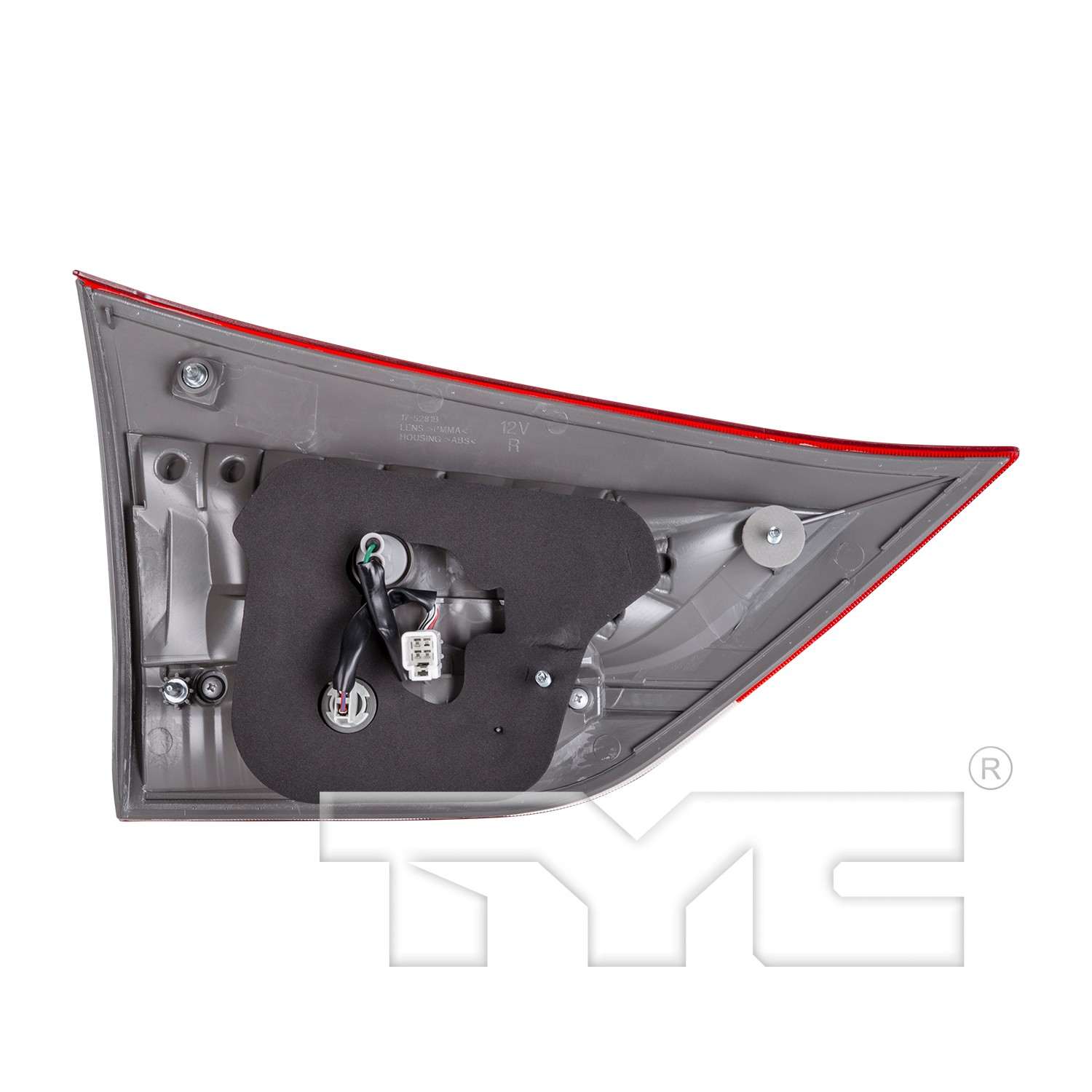 Back View of Right Tail Light Assembly TYC 17-5281-00-9