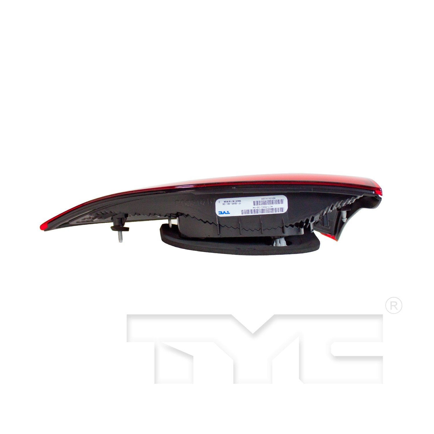 Bottom View of Right Tail Light Assembly TYC 17-5543-00-9